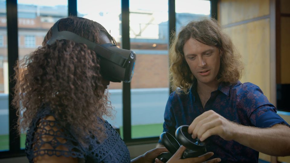Equal Reality VR training session