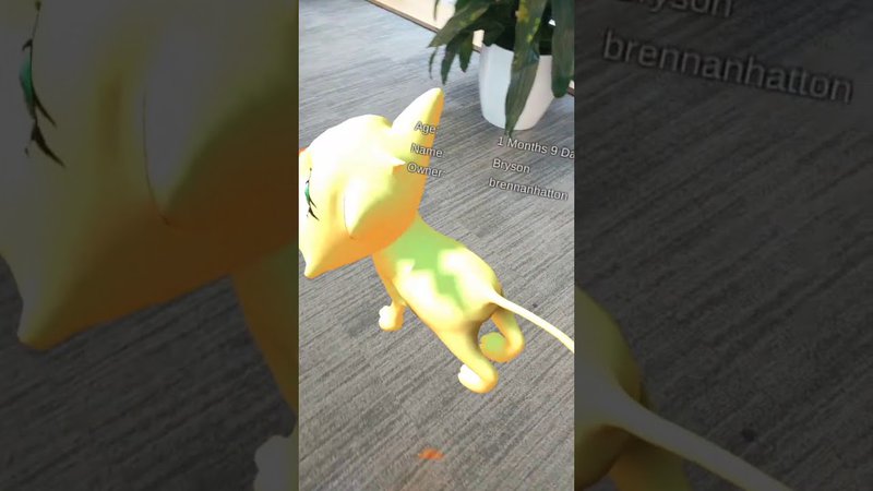 CryptoKitties in augmented reality