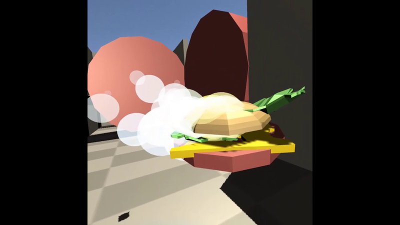 Holy Burger VR maze