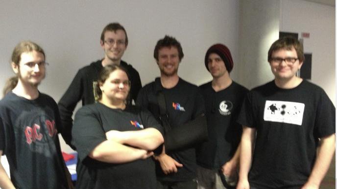 Team Blackwolf at the Brisbane 48 hour game challenge